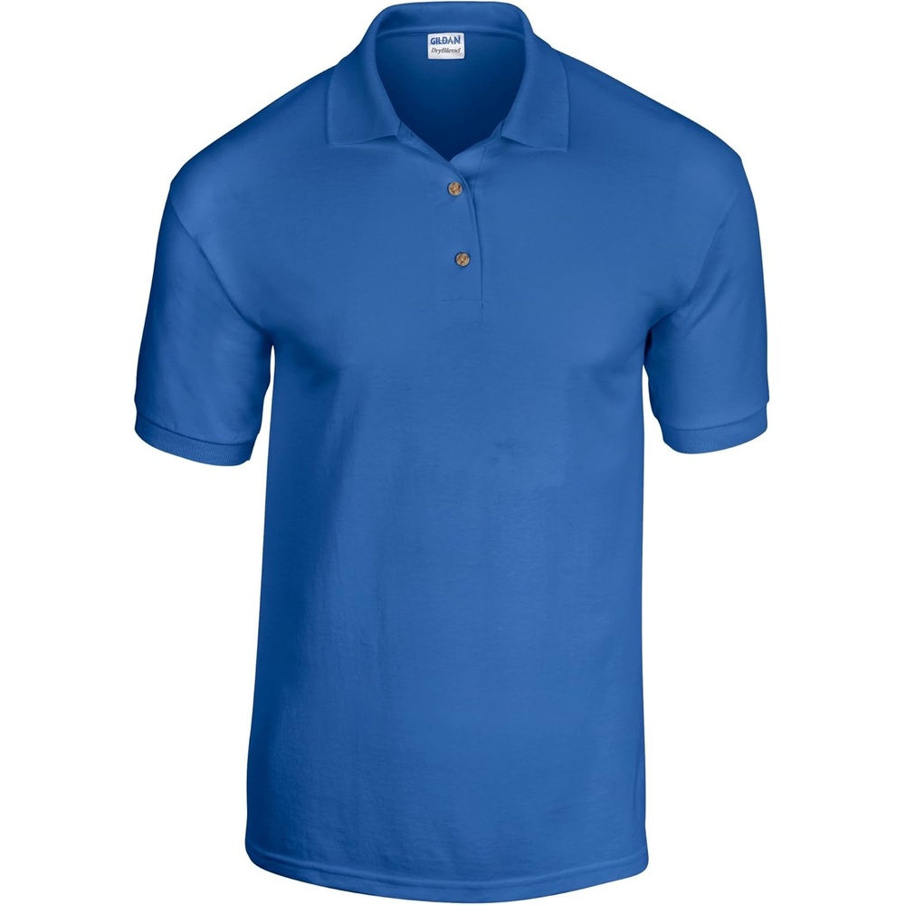 image:imageGildan Adult DryBlend Jersey Short Sleeve Polo ShirtRoyal