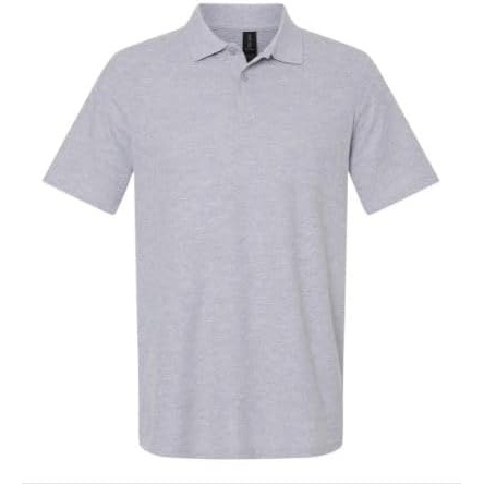 image:imageGildan Adult DryBlend Jersey Short Sleeve Polo ShirtSport Grey
