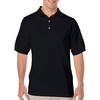 Gildan Adult DryBlend Jersey Short Sleeve Polo Shirt(Black)