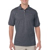 Gildan Adult DryBlend Jersey Short Sleeve Polo Shirt(Graphite Heather)