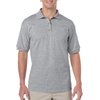 Gildan Adult DryBlend Jersey Short Sleeve Polo Shirt(Grey)