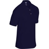 Gildan Adult DryBlend Jersey Short Sleeve Polo Shirt(Navy)