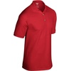 Gildan Adult DryBlend Jersey Short Sleeve Polo Shirt(Red)