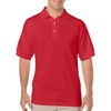 Gildan Adult DryBlend Jersey Short Sleeve Polo Shirt(Red)