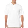 Gildan Adult DryBlend Jersey Short Sleeve Polo Shirt(White)