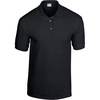 Gildan Adult DryBlend Jersey Short Sleeve Polo Shirt(Black)
