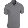 Gildan Adult DryBlend Jersey Short Sleeve Polo Shirt(Graphite Heather)