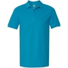 Gildan Adult DryBlend Jersey Short Sleeve Polo Shirt(Sapphire Lagoon)