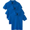 Gildan Kids’ DryBlend Short Sleeve Polo, Style G8800b, 3-Pack(Royal)