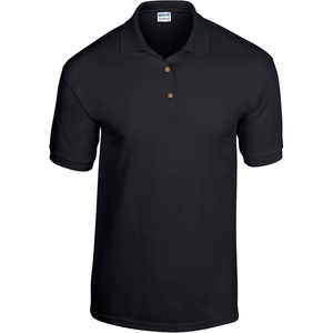 Gildan Adult DryBlend Jersey Short Sleeve Polo Shirt(Black)