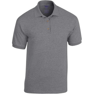 Gildan Adult DryBlend Jersey Short Sleeve Polo Shirt(Graphite Heather)