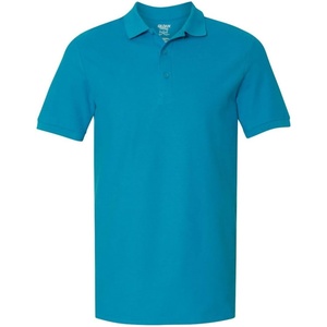 Gildan Adult DryBlend Jersey Short Sleeve Polo Shirt(Sapphire Lagoon)