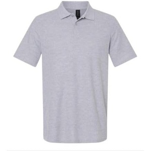 Gildan Adult DryBlend Jersey Short Sleeve Polo Shirt(Sport Grey)