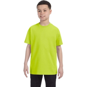 Gildan Youth 53 Oz T-Shirt – Style # G500B Original Label(Safety Green)