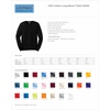 Gildan Ultra Cotton 6 oz. Long-Sleeve T-Shirt (G240) CHARCOAL(Forest Green)