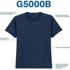 Gildan Unisex-Child Gildan Youth Heavy Cotton T-Shirt, Style G5000b, 2-Pack(Military Green)