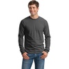 Gildan Ultra Cotton 6 oz. Long-Sleeve T-Shirt (G240) CHARCOAL(Dark Heather)