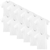 Gildan Unisex-Adult DryBlend T-Shirt, Style G8000, Multipack(White (12-pack))