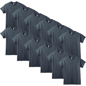 Gildan Unisex-Adult DryBlend T-Shirt, Style G8000, Multipack(Dark Heather (12-pack))