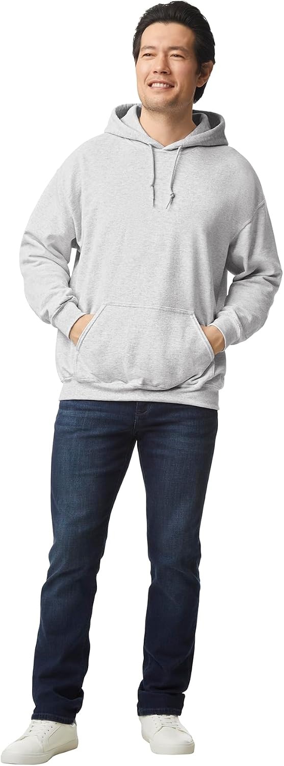 image:imageGildan Adult Fleece Hoodie Sweatshirt Style G18500 MultipackAsh