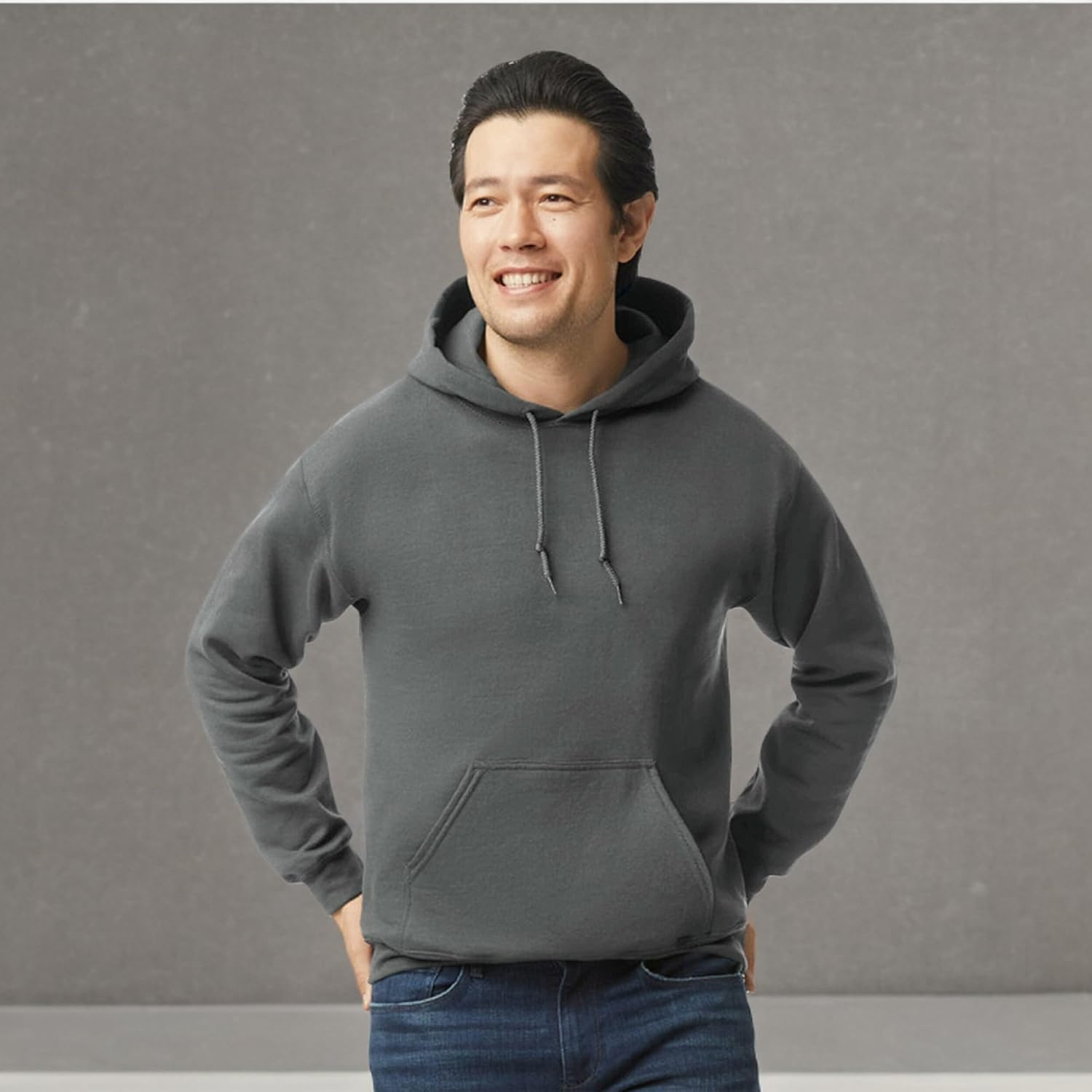 image:imageGildan Adult Fleece Hoodie Sweatshirt Style G18500 MultipackCharcoal