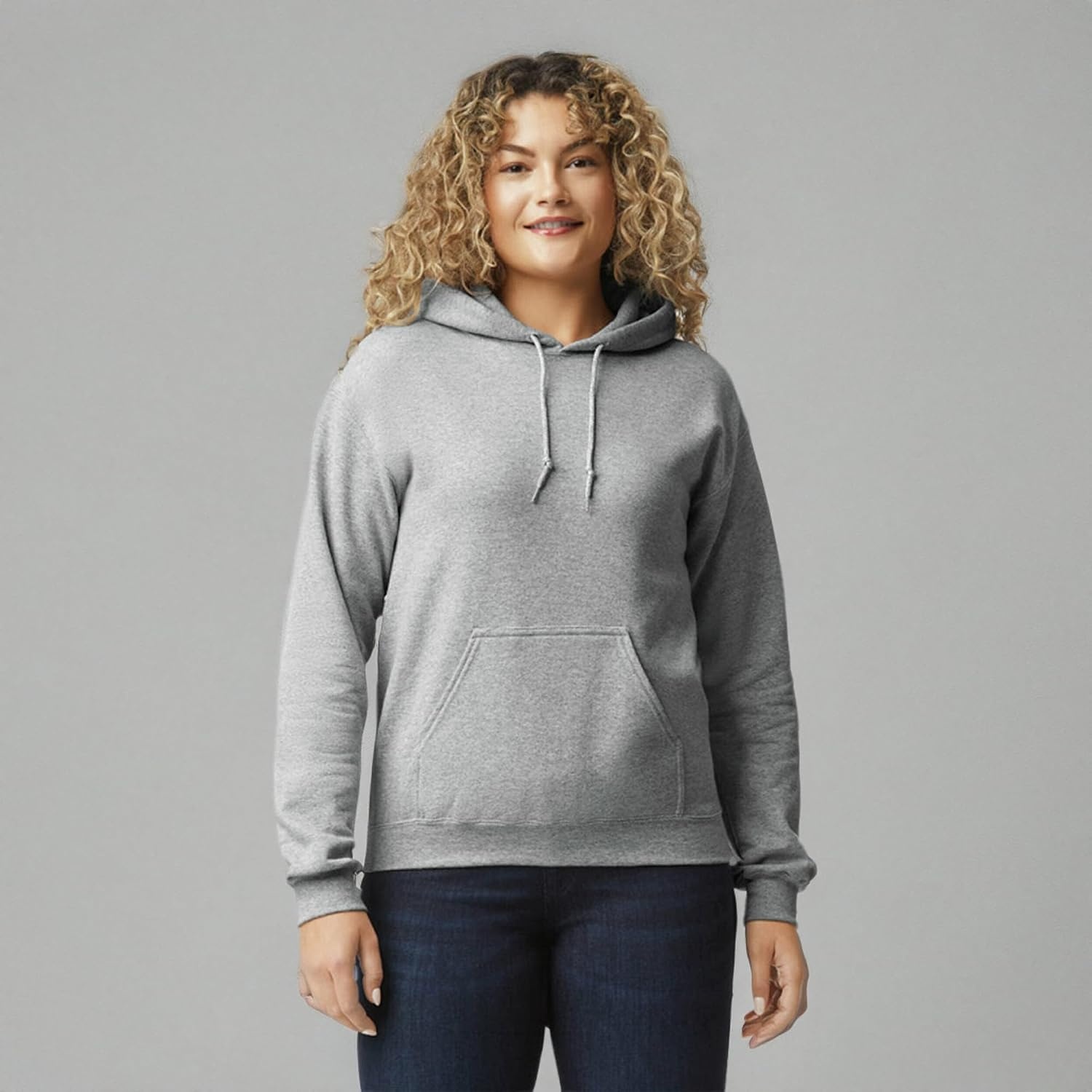 image:imageGildan Adult Fleece Hoodie Sweatshirt Style G18500 MultipackSport Grey 24pack