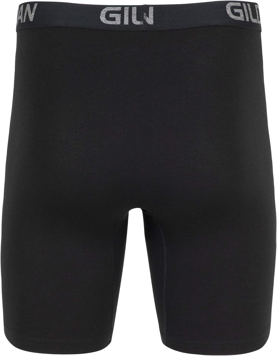image:imageGildan Mens Underwear Cotton Stretch Boxer Briefs MultipackBlack SootSlate Blue