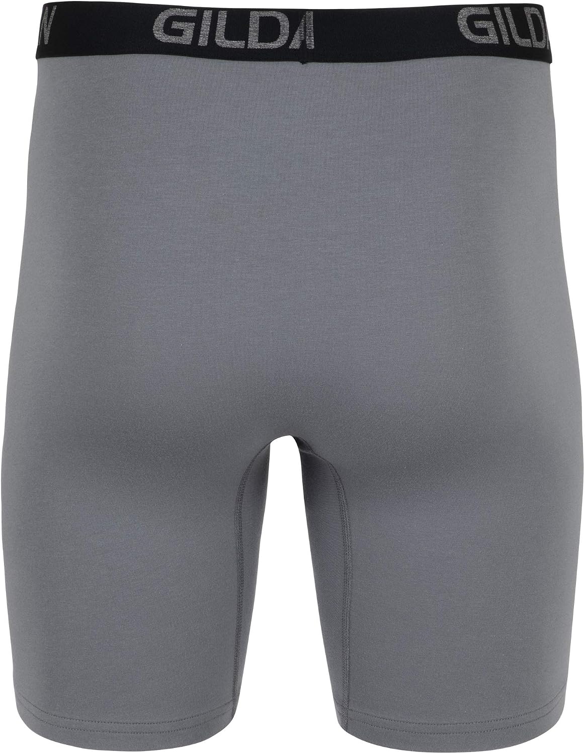 image:imageGildan Mens Underwear Cotton Stretch Boxer Briefs MultipackGrey FlannelBlack Soot