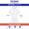 Gildan Men’s Cotton Stretch T-Shirts, Multipack(Black Soot (Crew 3-pack))