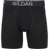 Gildan Men’s Underwear Cotton Stretch Boxer Briefs, Multipack(Blk/Heather Dark Grey/Green Midnight)