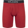 Gildan Men’s Underwear Cotton Stretch Boxer Briefs, Multipack(Blk/Heather Navy/Stripe/Heather Red)