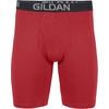 Gildan Men’s Underwear Cotton Stretch Boxer Briefs, Multipack(Blue Cove/Hawaiian Blue/Heather Red Mark)