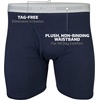 Gildan Men’s Underwear Cotton Stretch Boxer Briefs, Multipack(Mixed Navy)