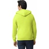 Gildan unisex-adult Fleece Zip Hoodie Sweatshirt, Style G18600, Multipack(Safety Green)