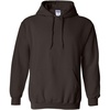 Gildan Adult Fleece Hoodie Sweatshirt, Style G18500, Multipack(Dark Chocolate (1-pack))