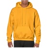 Gildan Adult Fleece Hoodie Sweatshirt, Style G18500, Multipack(Gold (1-pack))
