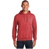 Gildan Adult Fleece Hoodie Sweatshirt, Style G18500, Multipack(Heather Sport Scarlet Red (1-pack))