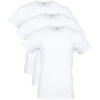 Gildan Men’s Cotton Stretch T-Shirts, Multipack(Artic White (Crew 3-pack))
