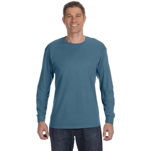Gildan Adult DryBlend Long Sleeve T-Shirt, Style G8400, 2-Pack(Indigo)