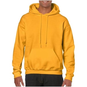 Gildan Adult Fleece Hoodie Sweatshirt, Style G18500, Multipack(Gold (1-pack))