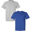 Gildan Adult Ultra Cotton T-Shirt with Pocket, Style G2300, 2-Pack((1) Sport Grey + (1) Royal)