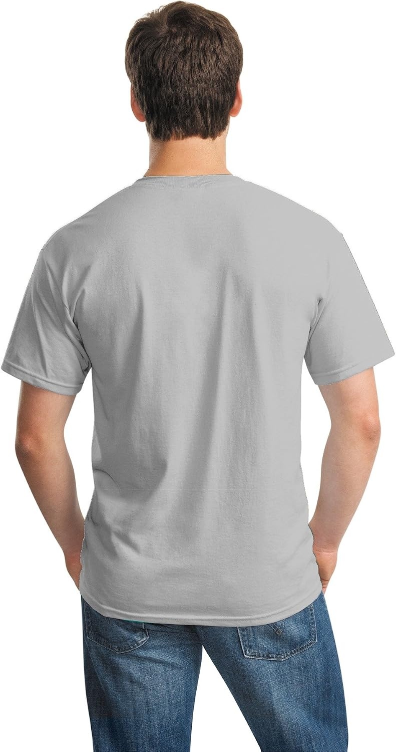 image:imageGildan Mens Short Sleeve 4Pack Polyester Performance TShirt X3xlarge ice Grey