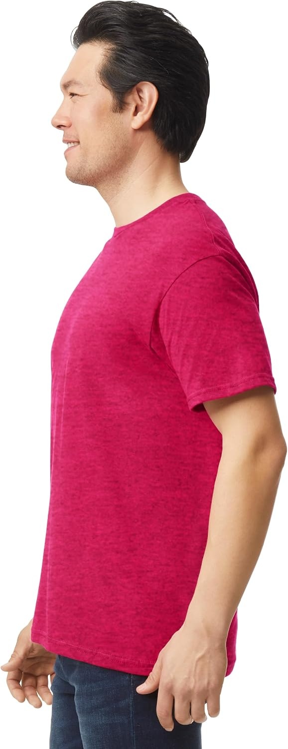 image:imageGildan Mens Short Sleeve 4Pack Polyester Performance TShirt XAntique Cherry Red