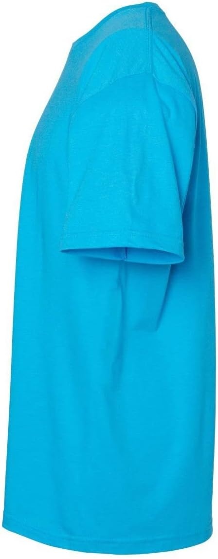 image:imageGildan Mens Short Sleeve 4Pack Polyester Performance TShirt XCaribbean Mist