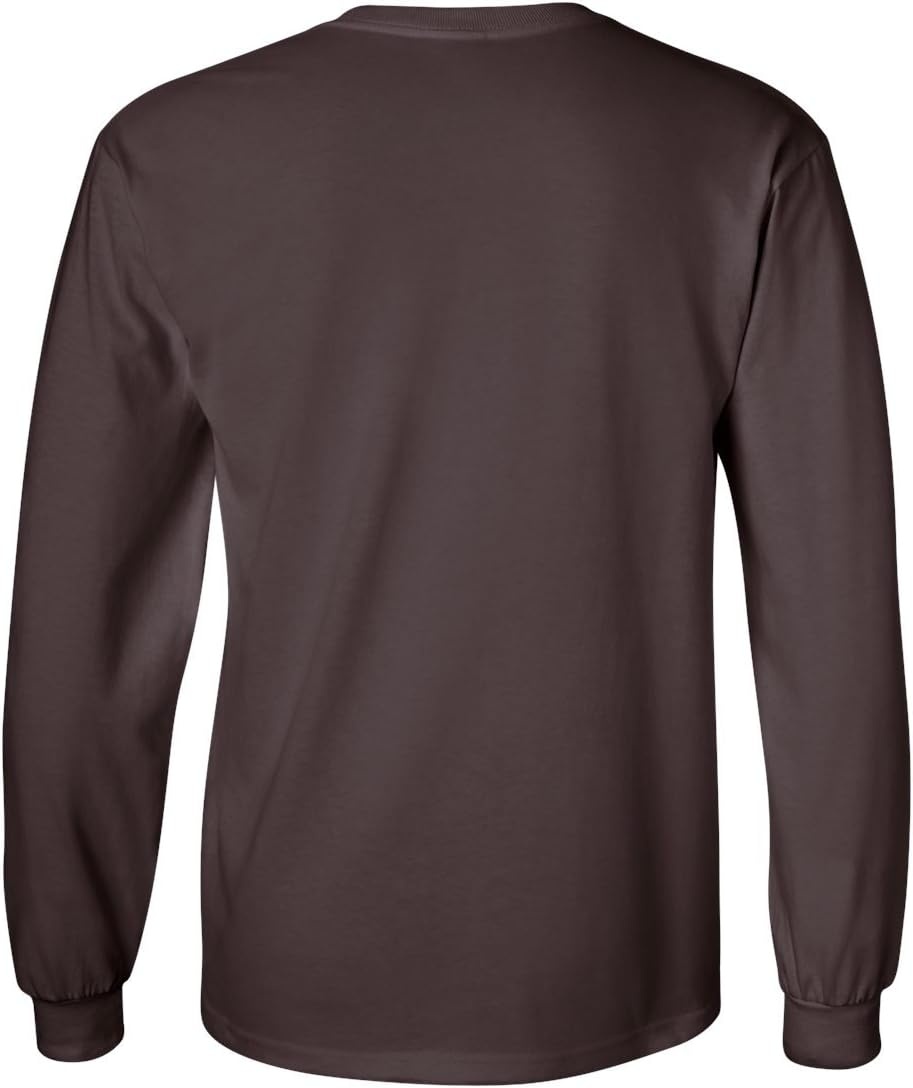 image:imageGildan Mens Short Sleeve 4Pack Polyester Performance TShirt XChocolate