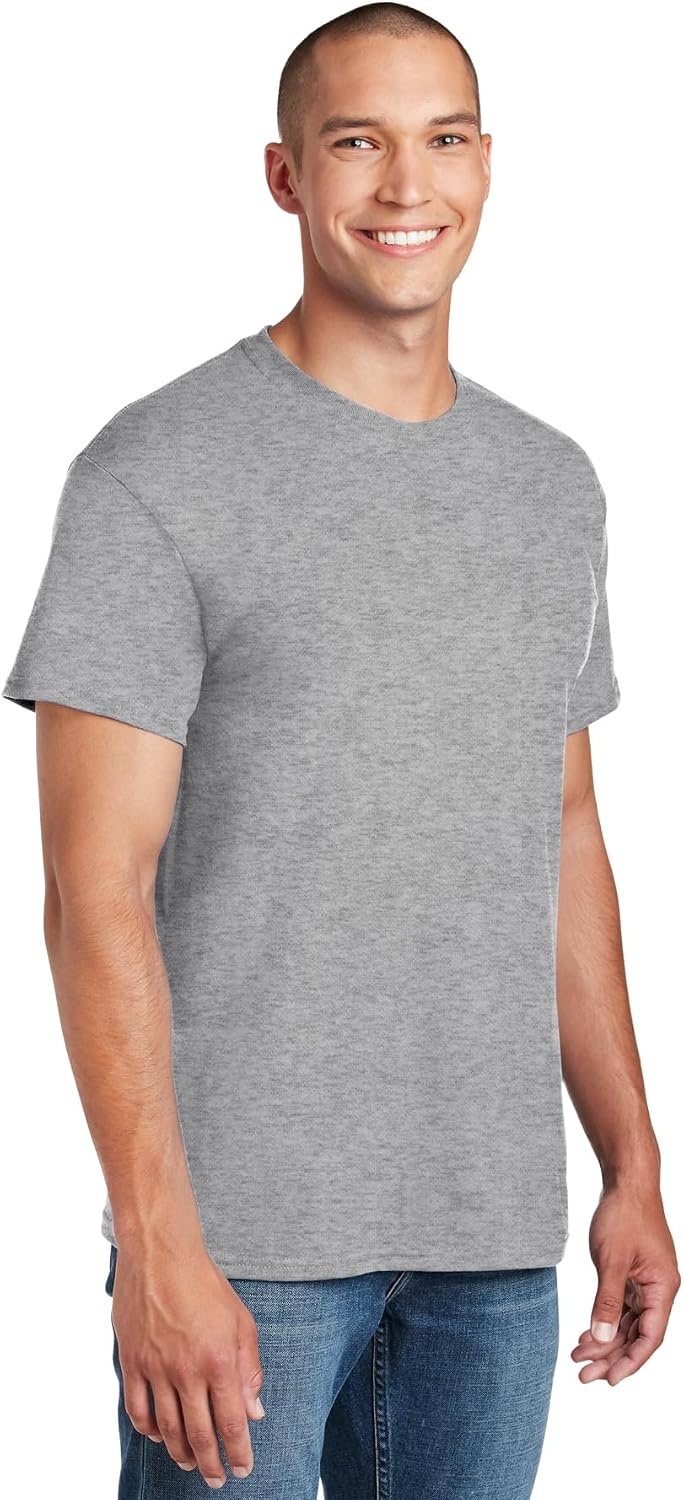 image:imageGildan Mens Short Sleeve 4Pack Polyester Performance TShirt XForestgreenSportgrey