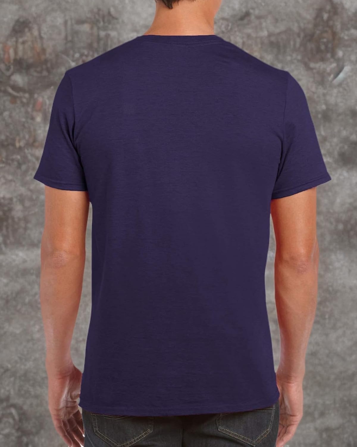 image:imageGildan Mens Short Sleeve 4Pack Polyester Performance TShirt XHeather Maroon