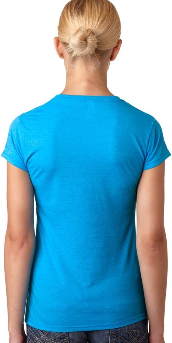 image:imageGildan Mens Short Sleeve 4Pack Polyester Performance TShirt XHeather Royal