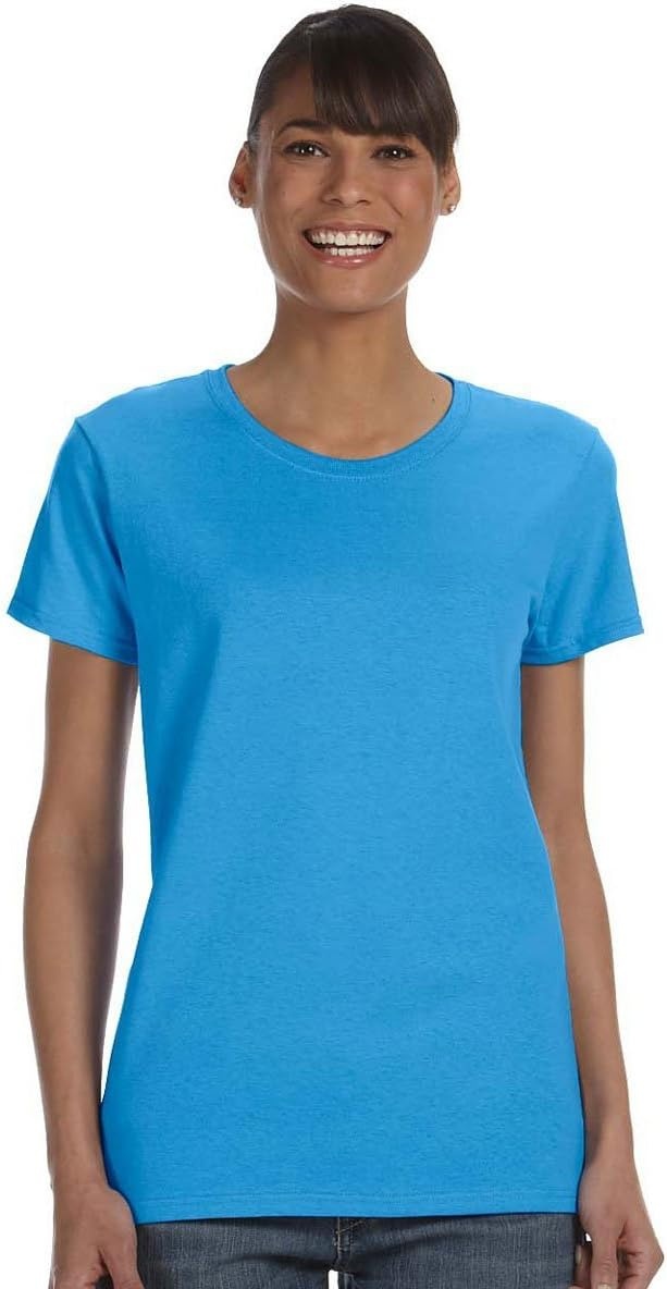 image:imageGildan Mens Short Sleeve 4Pack Polyester Performance TShirt XHeather Sapphire