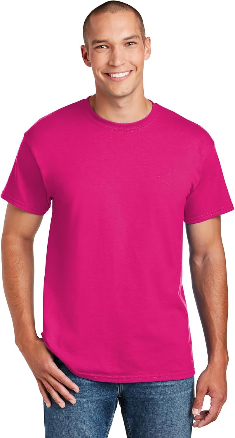 image:imageGildan Mens Short Sleeve 4Pack Polyester Performance TShirt XHeliconia
